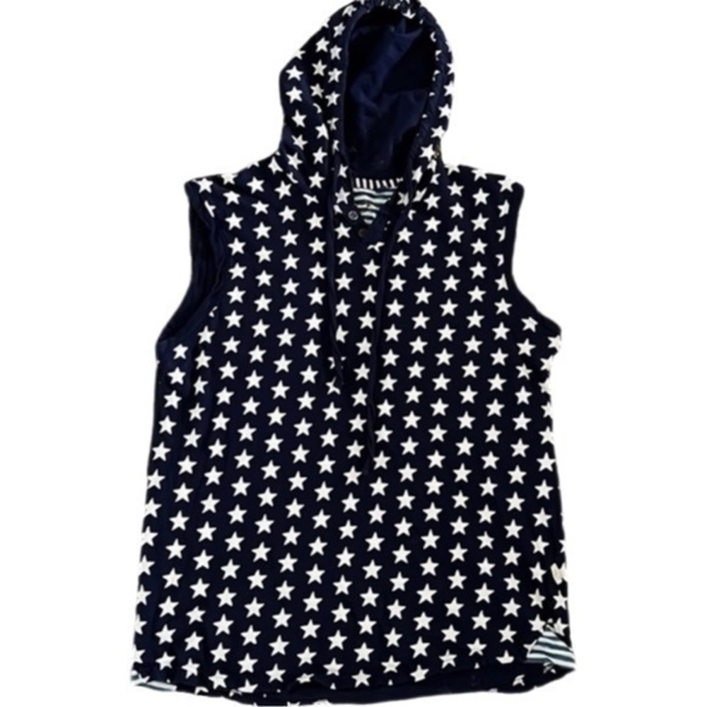 American Republic Blue and White Star Size medium.